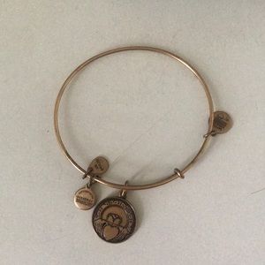 Alex and Ani Claddagh Gold Bracelet